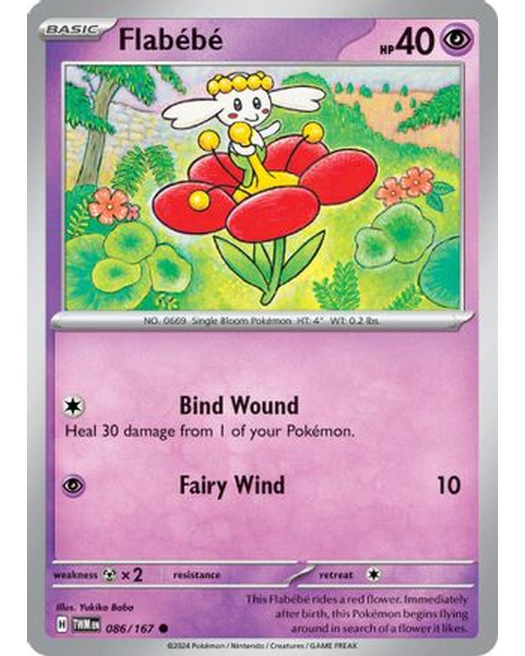 Flabebe 086/167  SV06 Twilight Masquerade - Common