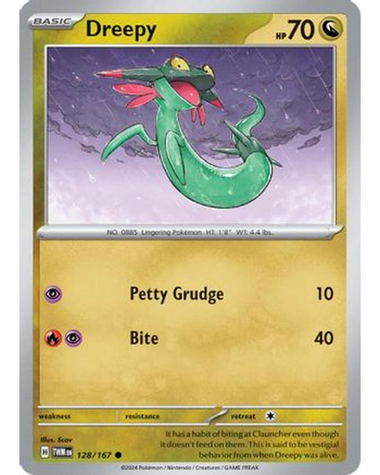 Dreepy 128/167  SV06 Twilight Masquerade - Common