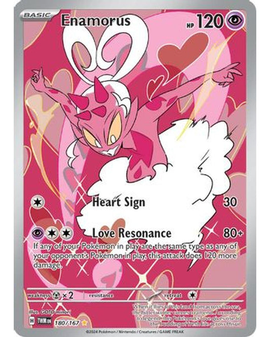 Enamorus 180/167  - Holofoil SV06 Twilight Masquerade - Illustration Rare