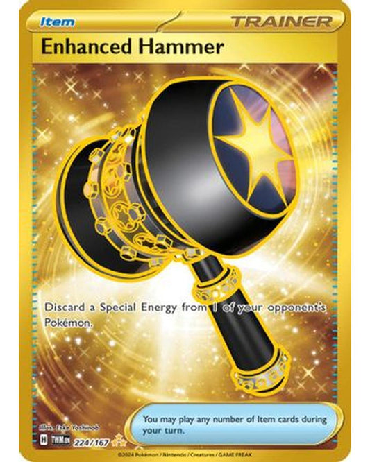 Enhanced Hammer 224/167  - Holofoil SV06 Twilight Masquerade - Hyper Rare