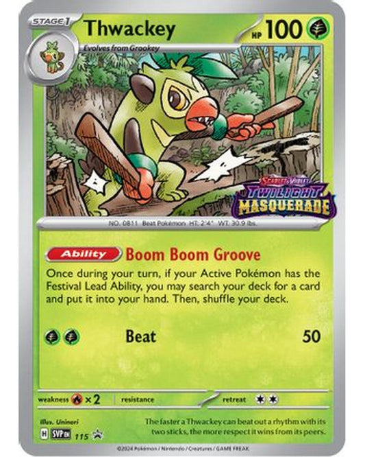 Thwackey 115  - Holofoil SV Scarlet & Violet Promo Cards - Promo