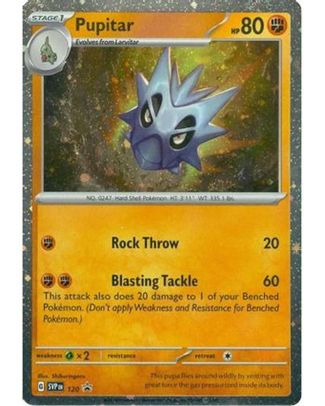 Pupitar 120  - Holofoil SV Scarlet & Violet Promo Cards - Promo