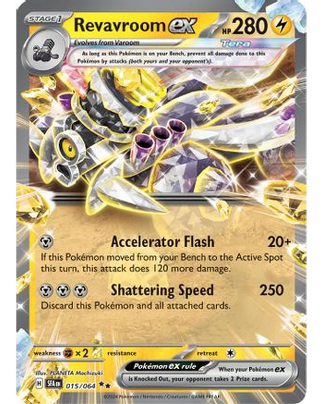 Revavroom ex 015/064  - Holofoil SV Shrouded Fable - Double Rare