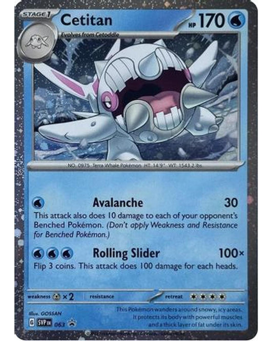 Cetitan 063  - Holofoil SV Scarlet & Violet Promo Cards - Promo