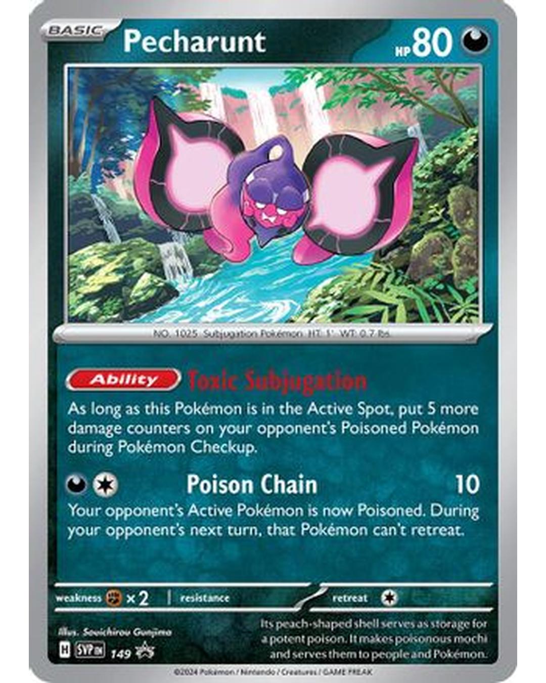 Pecharunt 149  - Holofoil SV Scarlet & Violet Promo Cards - Promo