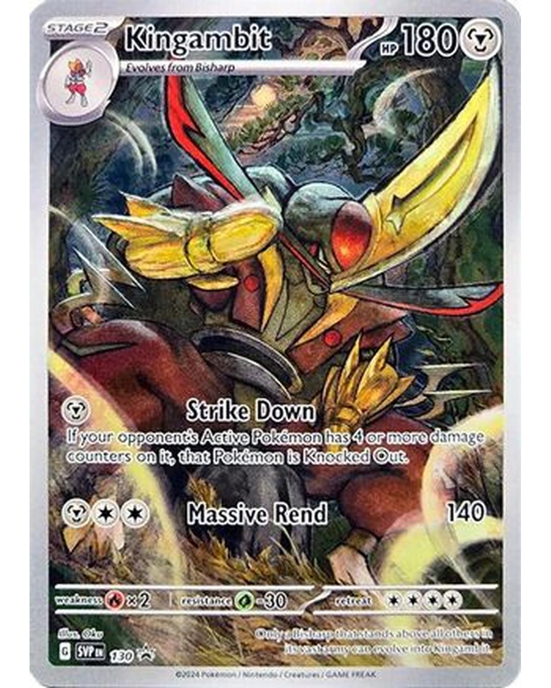 Kingambit 130  - Holofoil SV Scarlet & Violet Promo Cards - Promo