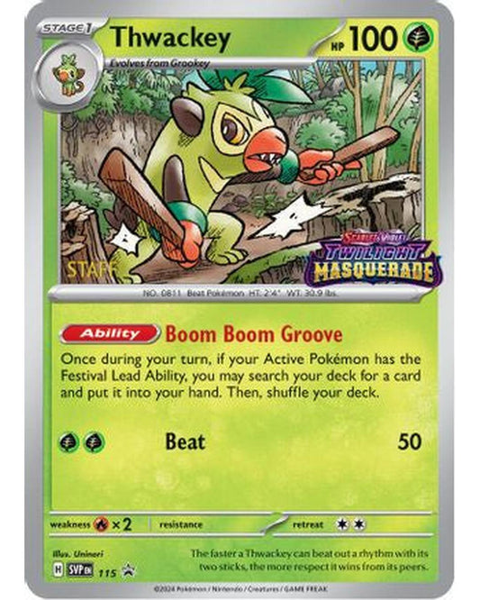 Thwackey 115  - Holofoil SV Scarlet & Violet Promo Cards - Promo