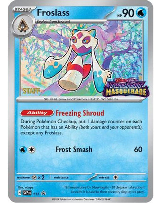 Froslass 117  - Holofoil SV Scarlet & Violet Promo Cards - Promo