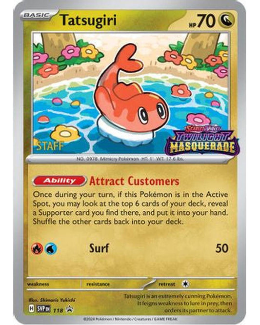 Tatsugiri 118  - Holofoil SV Scarlet & Violet Promo Cards - Promo