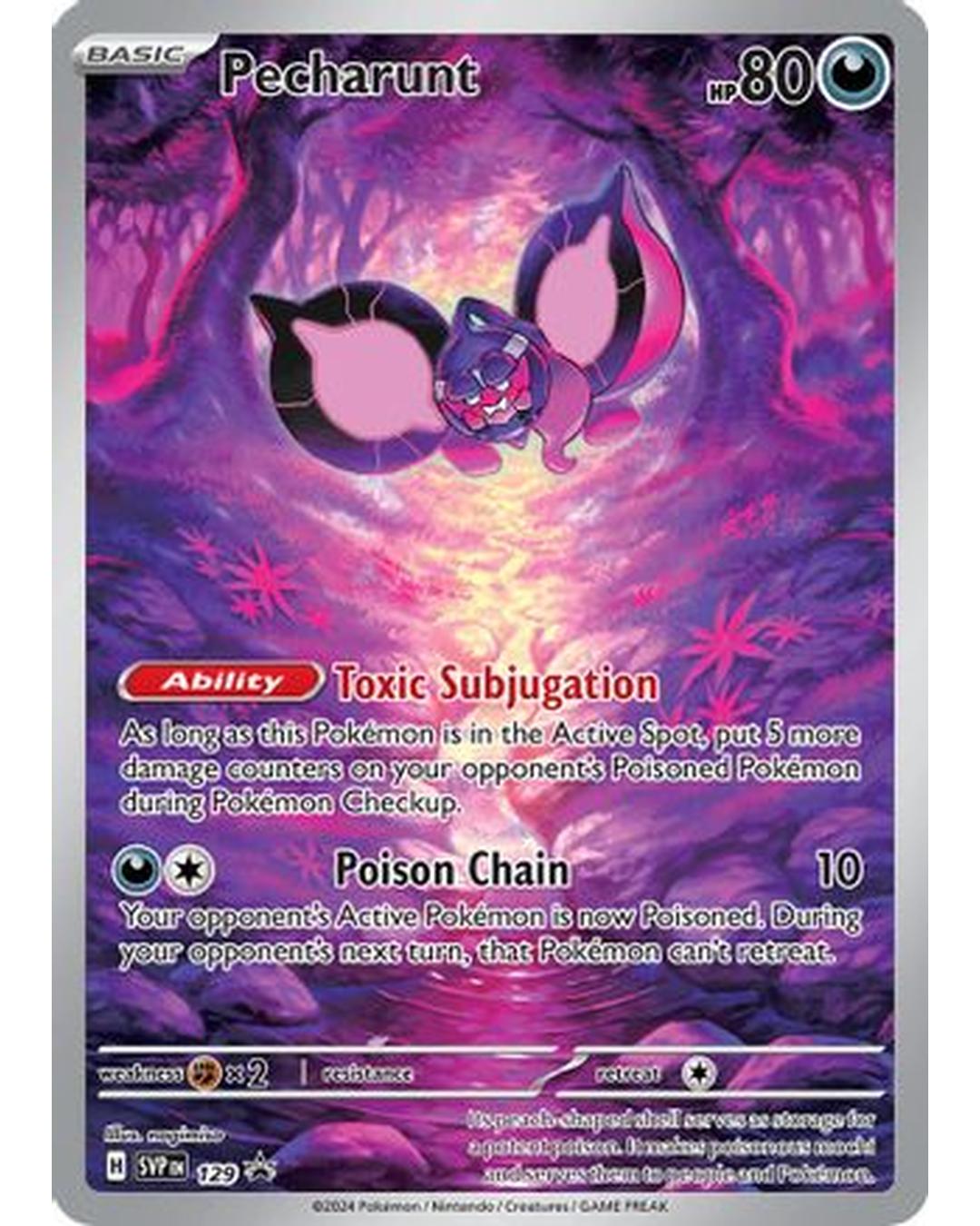 Pecharunt 129  - Holofoil SV Scarlet & Violet Promo Cards - Promo