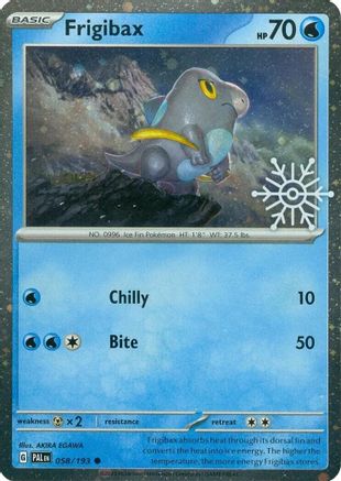 Frigibax 058/193  - Holofoil Miscellaneous Cards & Products - Common