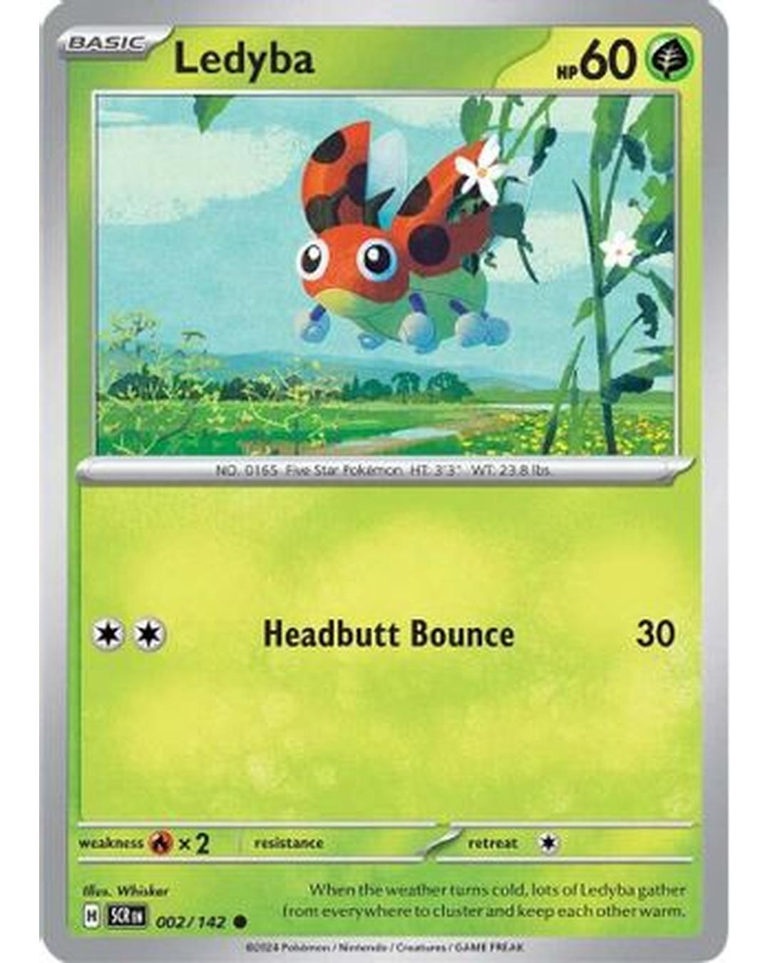 Ledyba 002/142  SV07 Stellar Crown - Common