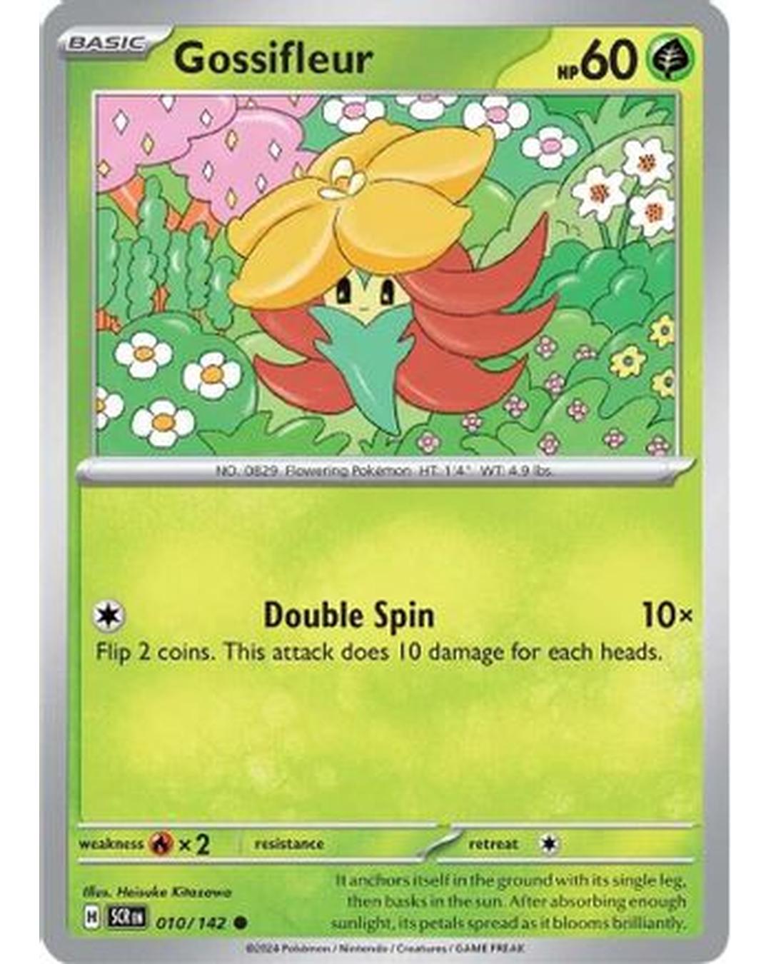 Gossifleur 010/142  SV07 Stellar Crown - Common