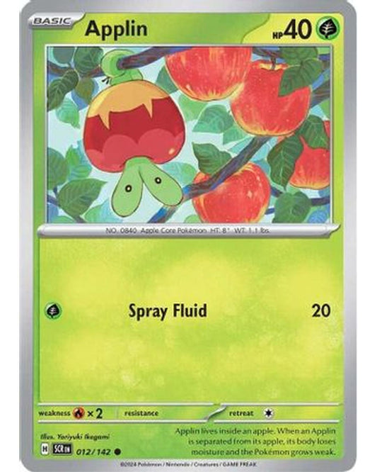 Applin 012/142  SV07 Stellar Crown - Common