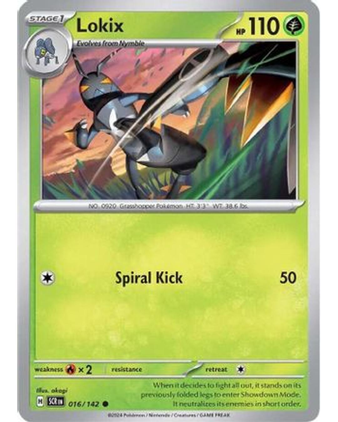 Lokix 016/142  SV07 Stellar Crown - Common