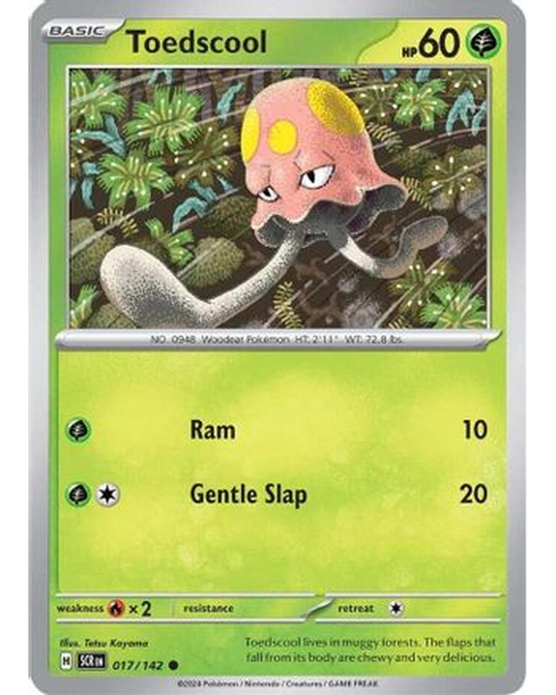 Toedscool 017/142  SV07 Stellar Crown - Common