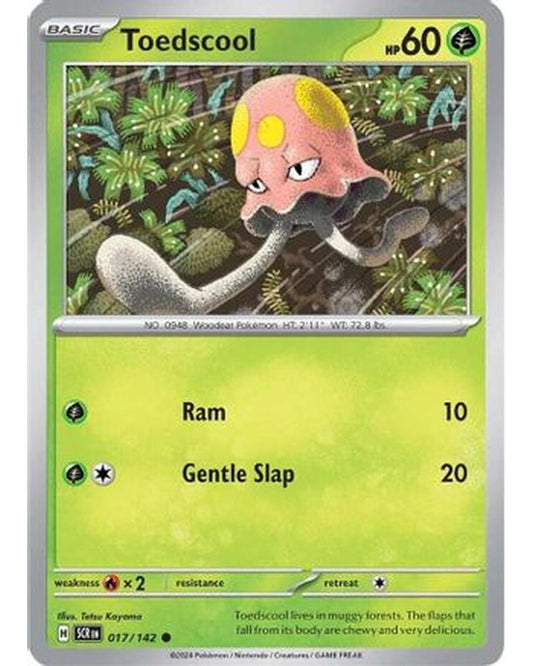 Toedscool 017/142  SV07 Stellar Crown - Common