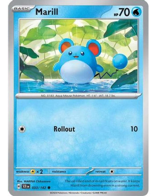 Marill 033/142  SV07 Stellar Crown - Common