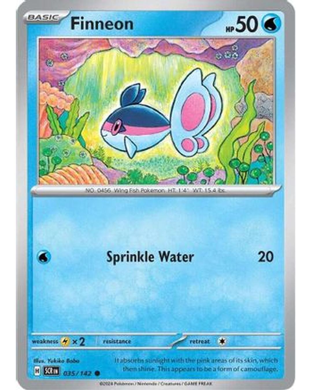 Finneon 035/142  SV07 Stellar Crown - Common