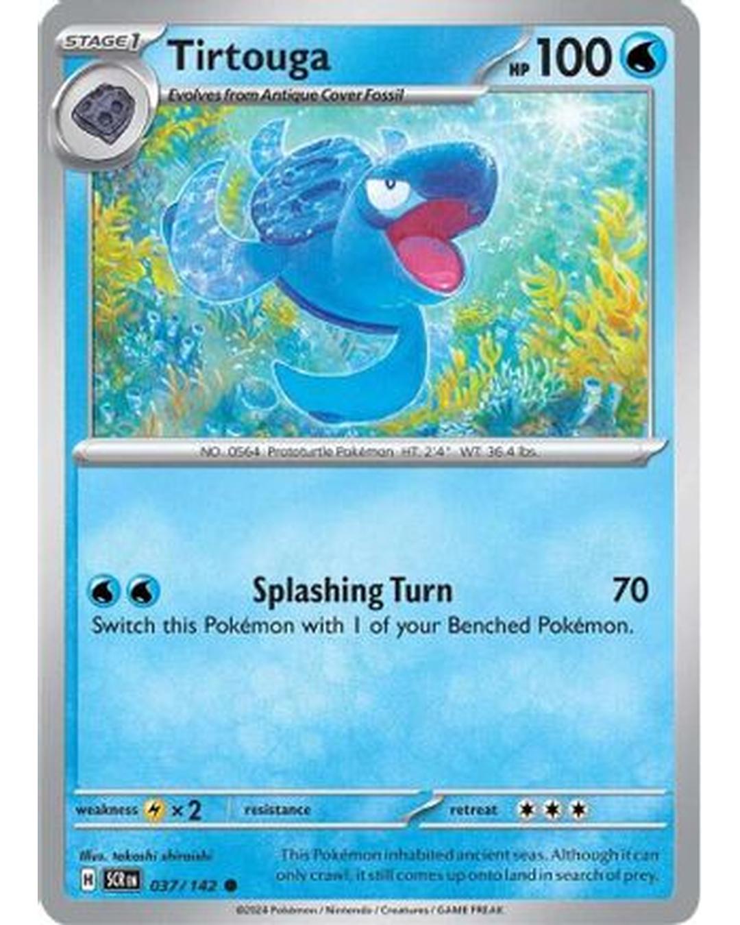 Tirtouga 037/142  SV07 Stellar Crown - Common