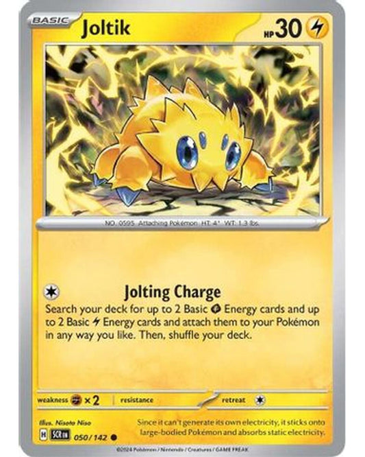 Joltik 050/142  - Reverse Holofoil SV07 Stellar Crown - Common