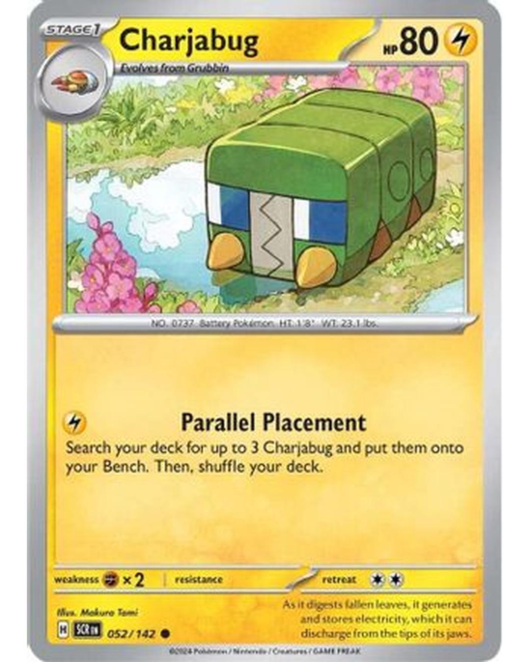 Charjabug 052/142  SV07 Stellar Crown - Common