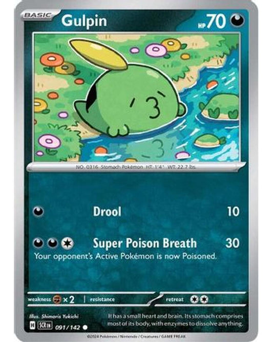 Gulpin 091/142  SV07 Stellar Crown - Common