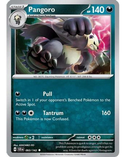 Pangoro 093/142  SV07 Stellar Crown - Uncommon