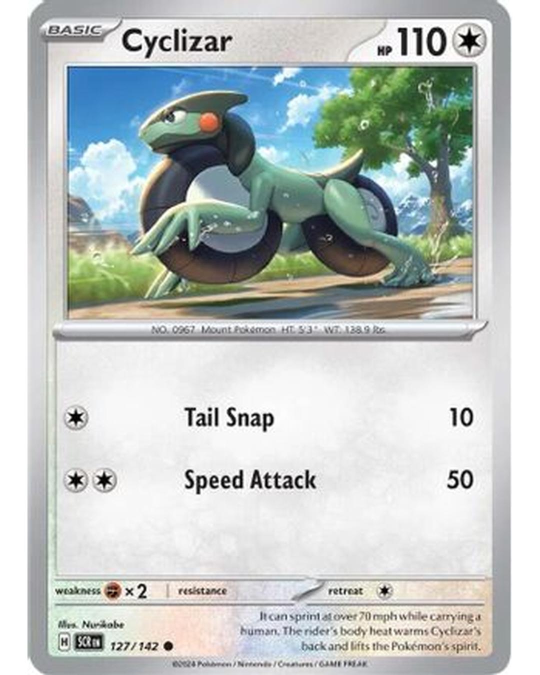 Cyclizar 127/142  SV07 Stellar Crown - Common