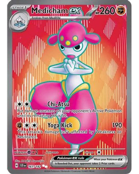 Medicham ex 161/142  - Holofoil SV07 Stellar Crown - Ultra Rare