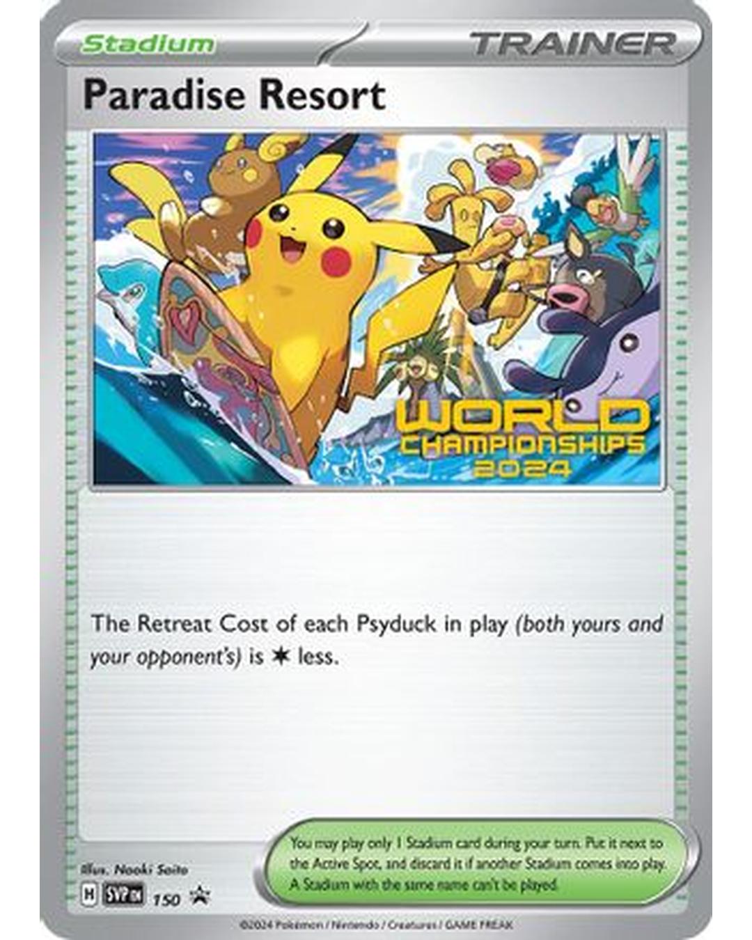 Paradise Resort 150  SV Scarlet & Violet Promo Cards - Promo