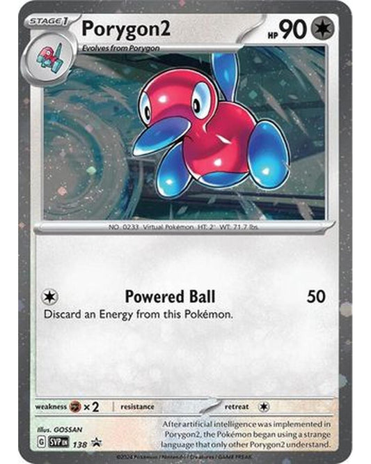 Porygon2 138  SV Scarlet & Violet Promo Cards - Promo