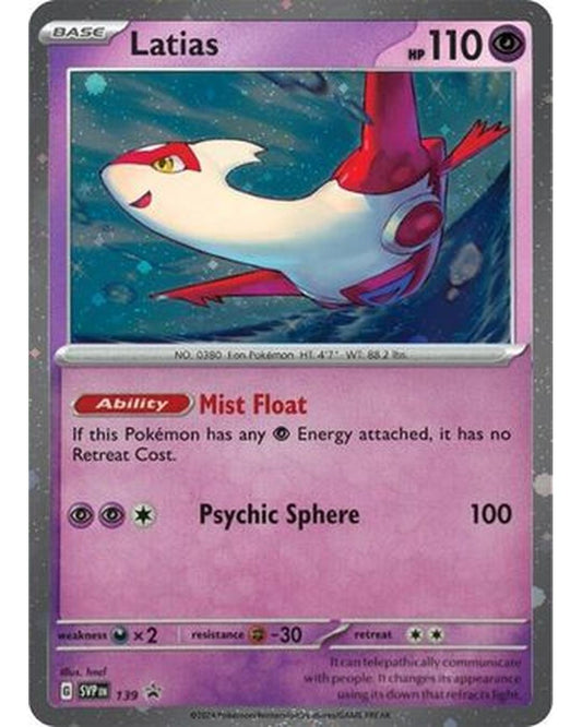 Latias 139  - Holofoil SV Scarlet & Violet Promo Cards - Promo