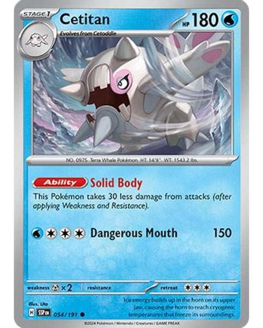 Cetitan 054/191  SV08 Surging Sparks - Common