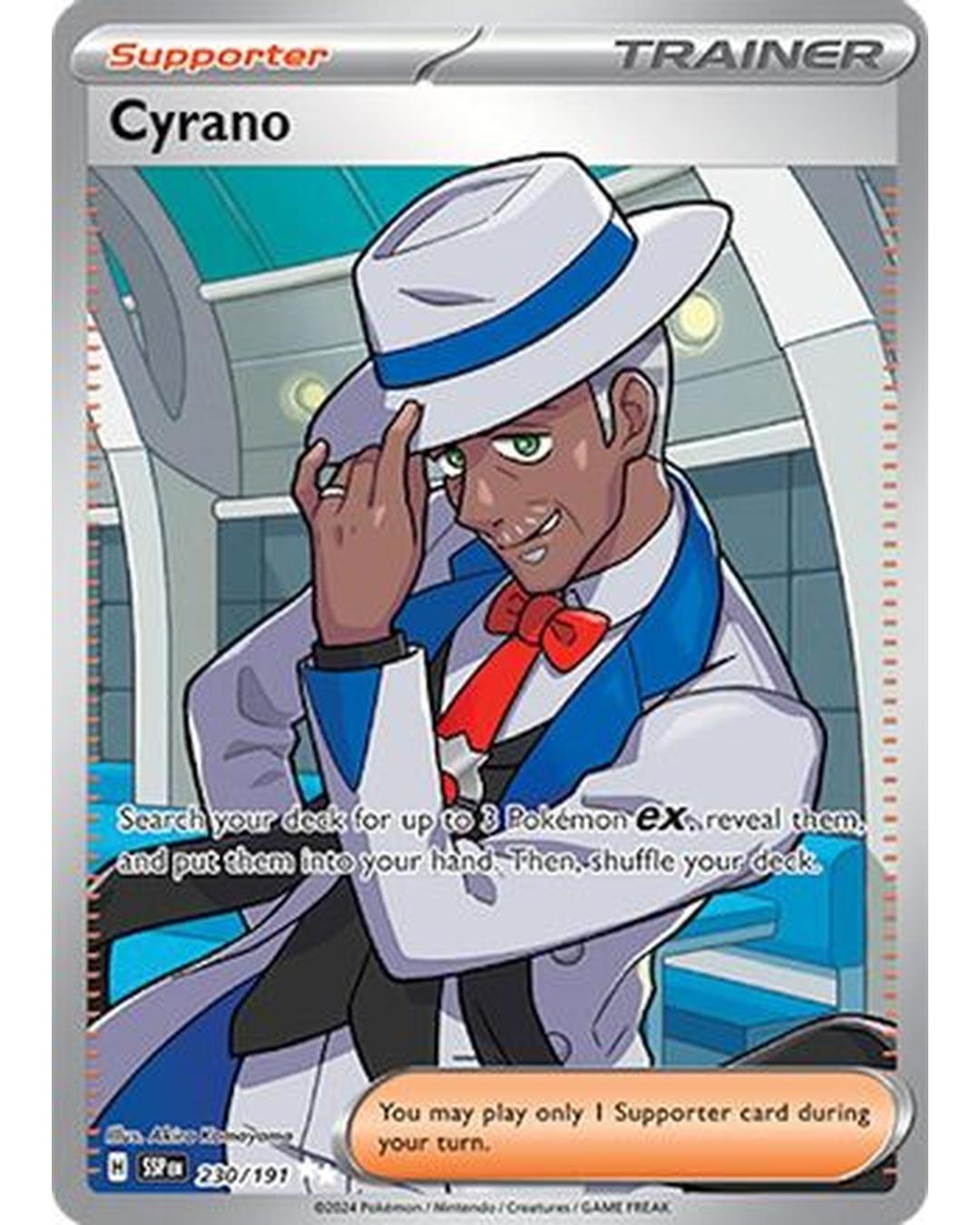 Cyrano 230/191  - Holofoil SV08 Surging Sparks - Ultra Rare