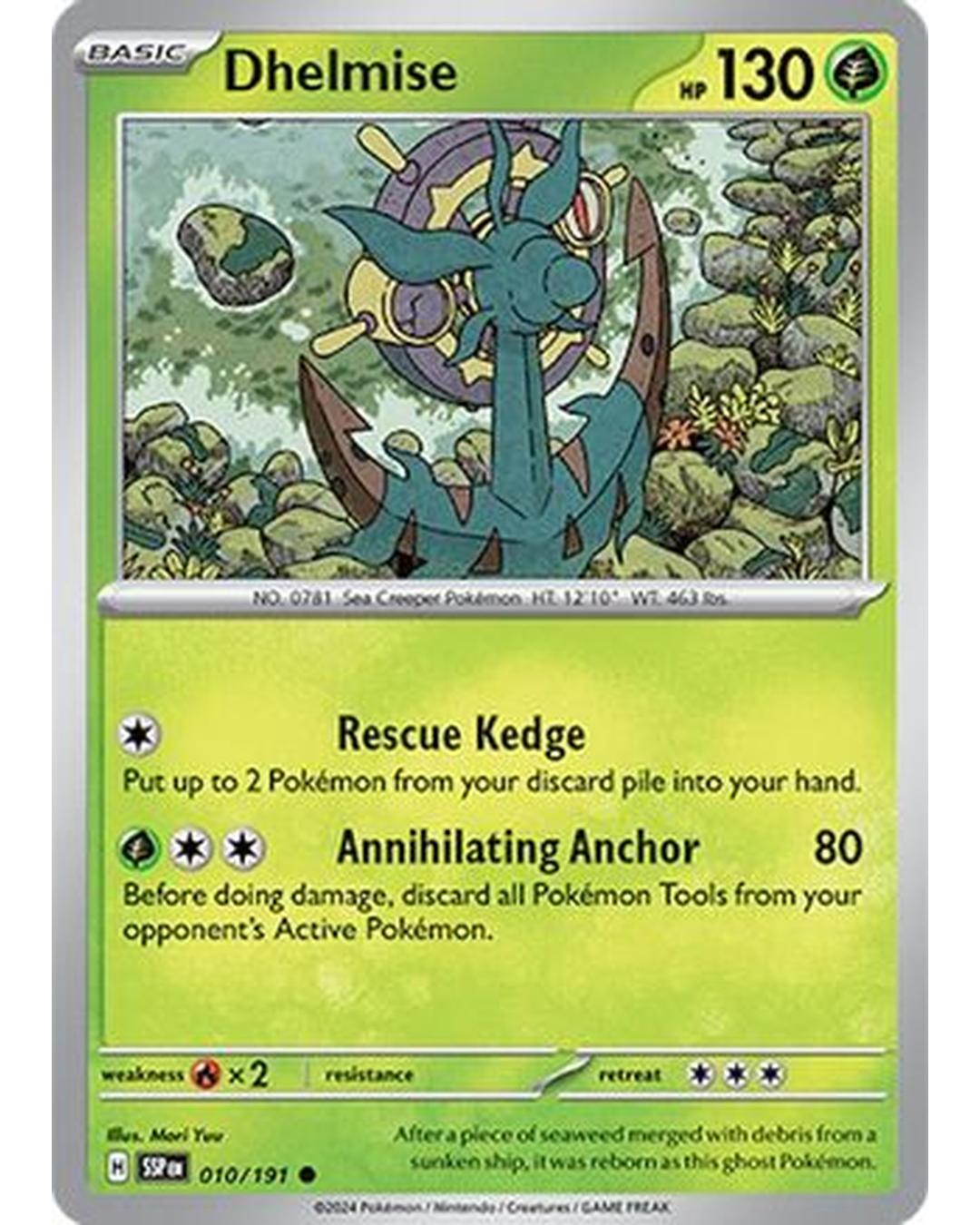 Dhelmise 010/191  SV08 Surging Sparks - Common