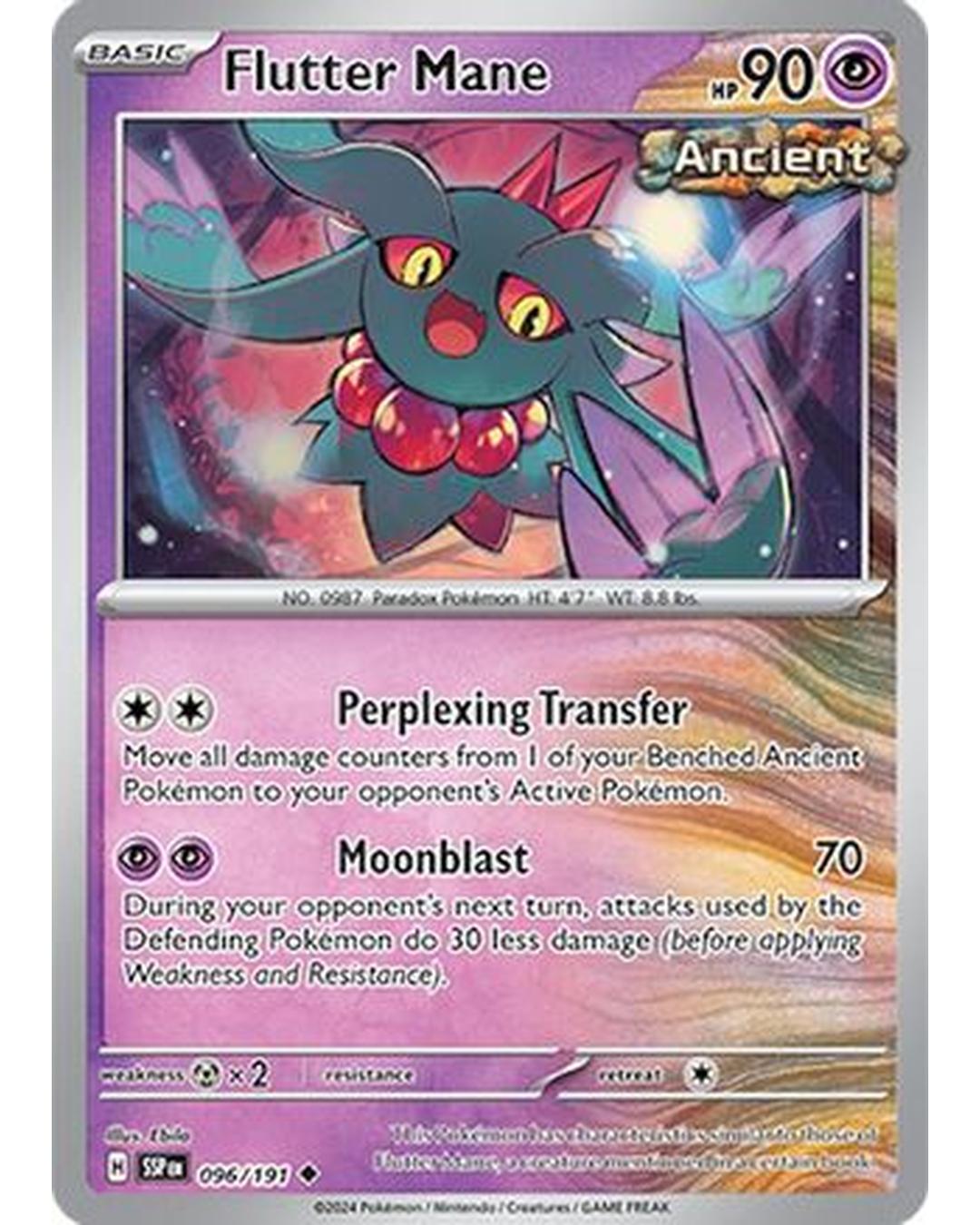 Flutter Mane 096/191  SV08 Surging Sparks - Uncommon