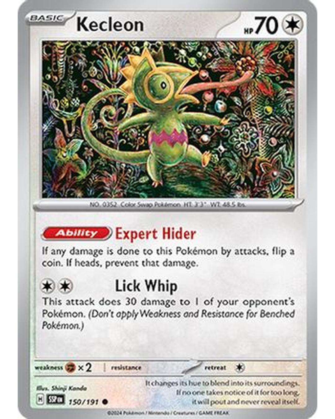 Kecleon 150/191  SV08 Surging Sparks - Common