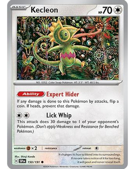 Kecleon 150/191  SV08 Surging Sparks - Common