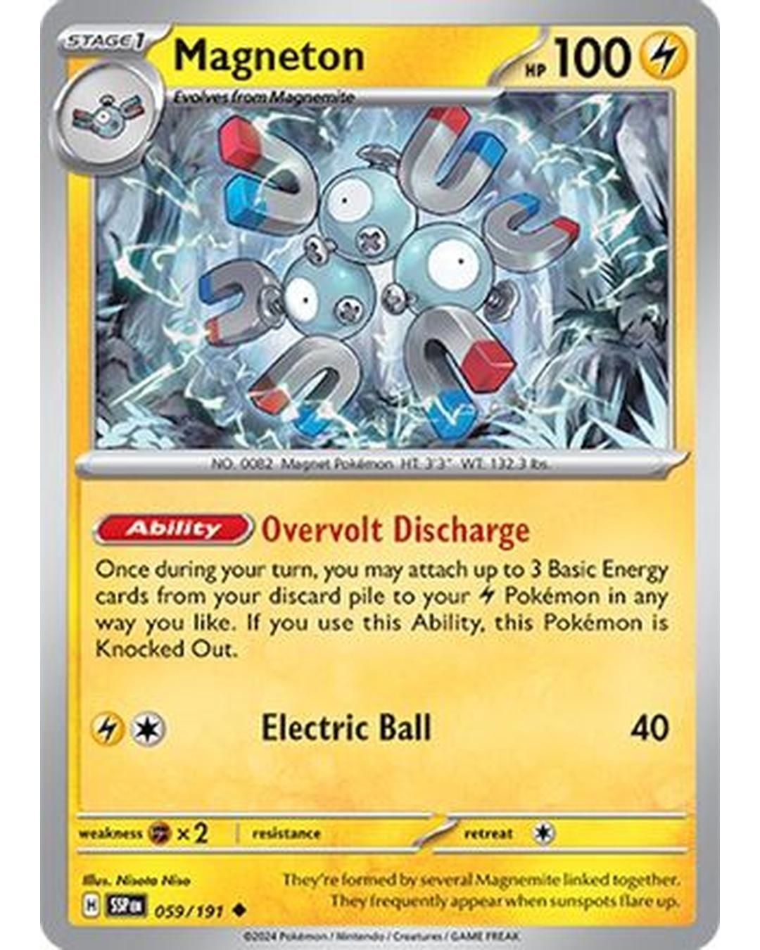 Magneton 059/191  SV08 Surging Sparks - Uncommon