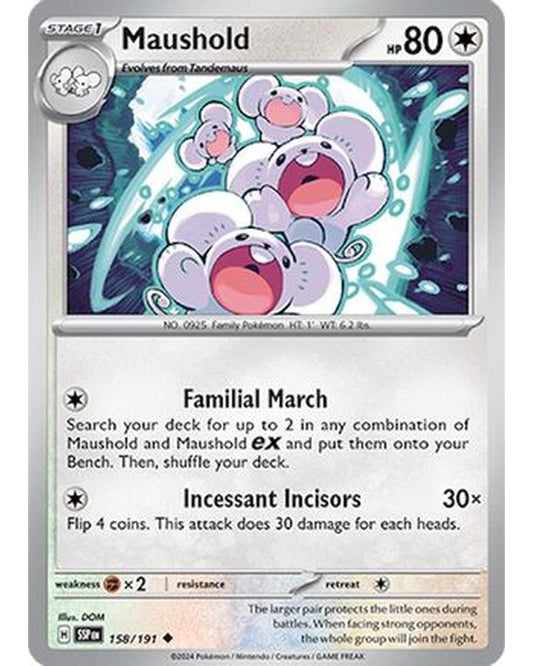 Maushold 158/191  SV08 Surging Sparks - Uncommon