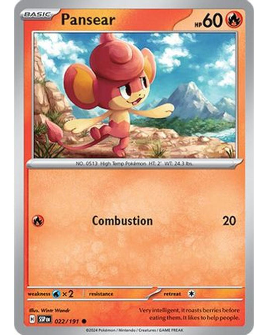Pansear 022/191  SV08 Surging Sparks - Common