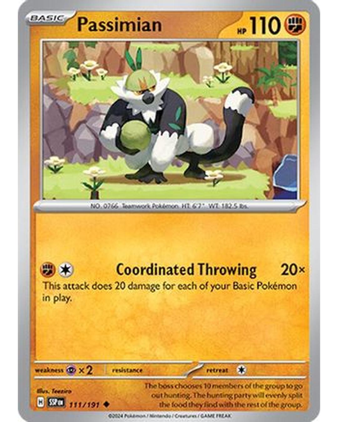 Passimian 111/191  SV08 Surging Sparks - Uncommon