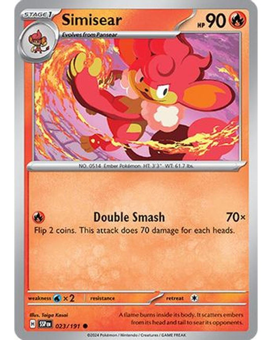 Simisear 023/191  SV08 Surging Sparks - Common