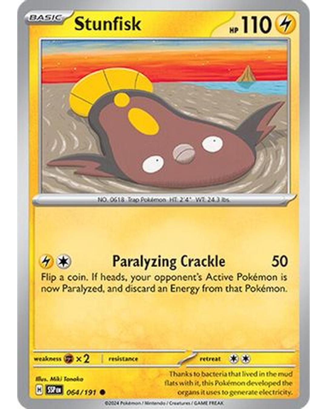 Stunfisk 064/191  SV08 Surging Sparks - Common