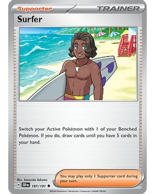 Surfer 187/191  SV08 Surging Sparks - Uncommon