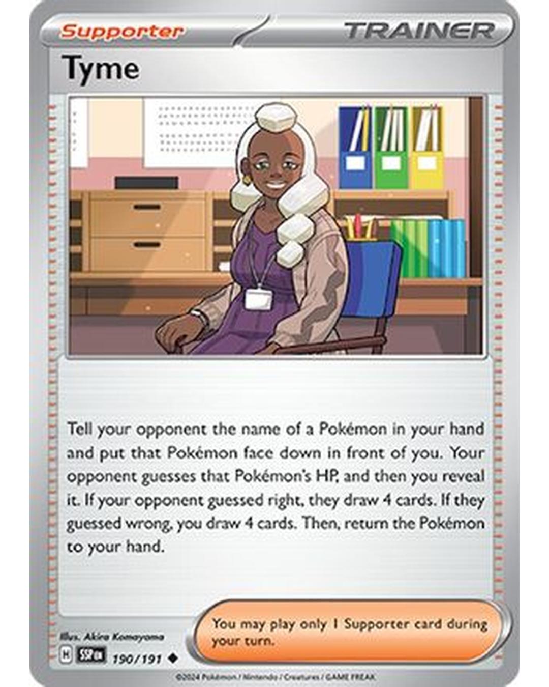 Tyme 190/191  SV08 Surging Sparks - Uncommon