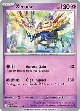 Xerneas 088/191  SV08 Surging Sparks - Uncommon