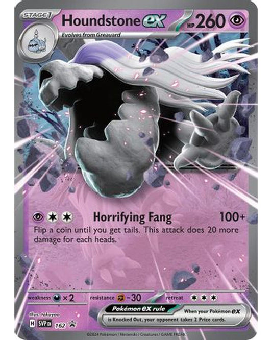 Houndstone ex 162  - Holofoil SV Scarlet & Violet Promo Cards - Promo