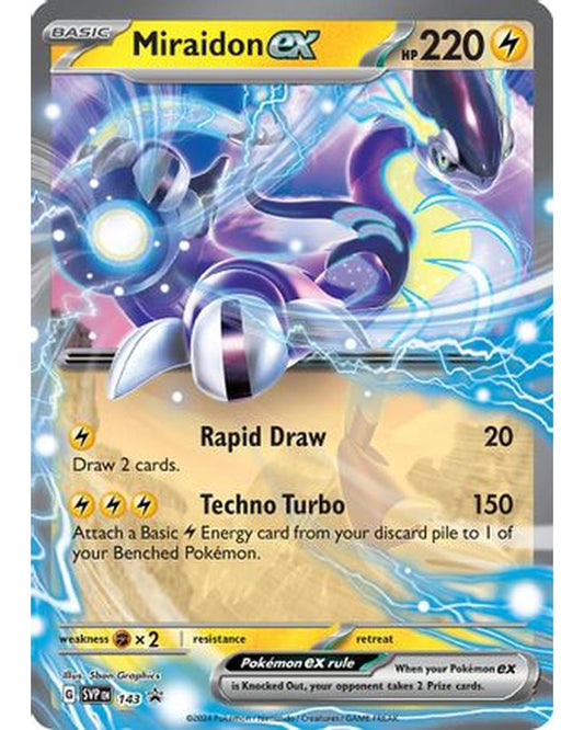 Miraidon ex 143  - Holofoil SV Scarlet & Violet Promo Cards - Promo